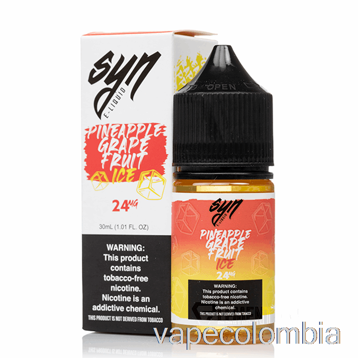 Vape Recargable Hielo Piña Uva - Sin Sales - 30ml 48mg